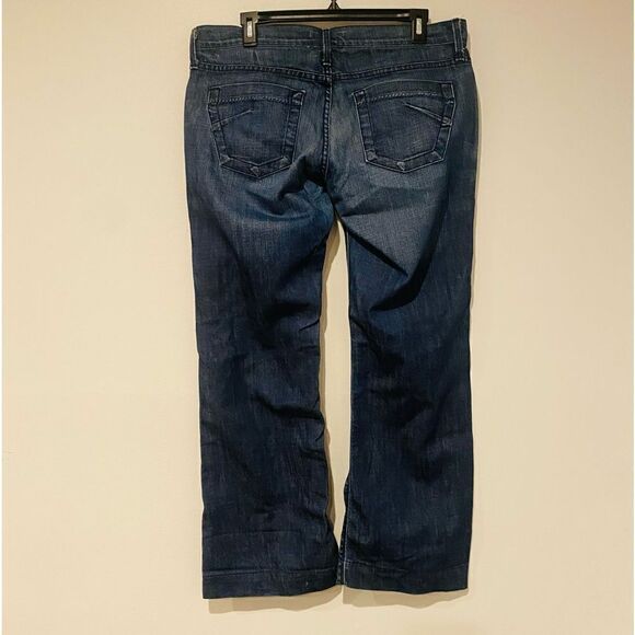 James Jeans Dry Aged Denim Jamie Style Bootcut Jeans Size 31 - Picture 3 of 7